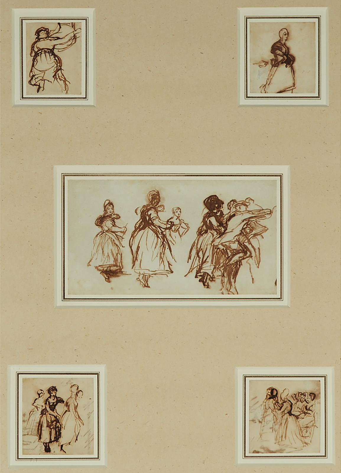 Sir David Wilkie (1785-1841) - Five Studies For