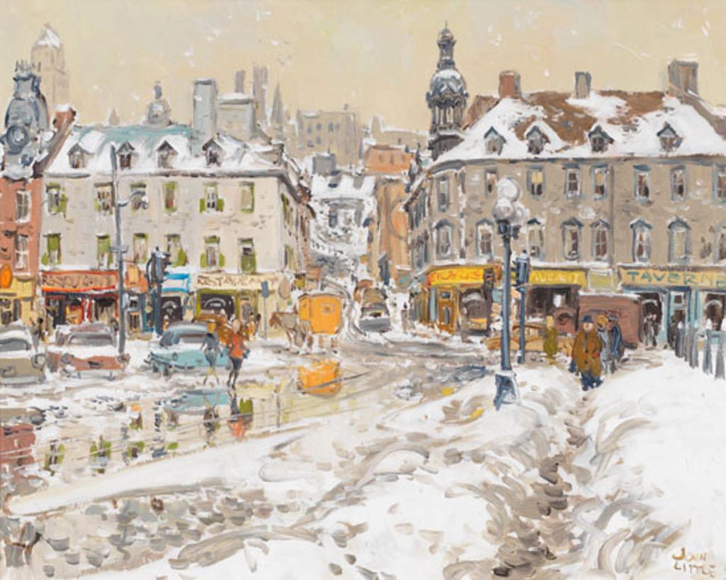 John Geoffrey Caruthers Little (1928-2024) - Opposite Gare du Palais, Quebec
