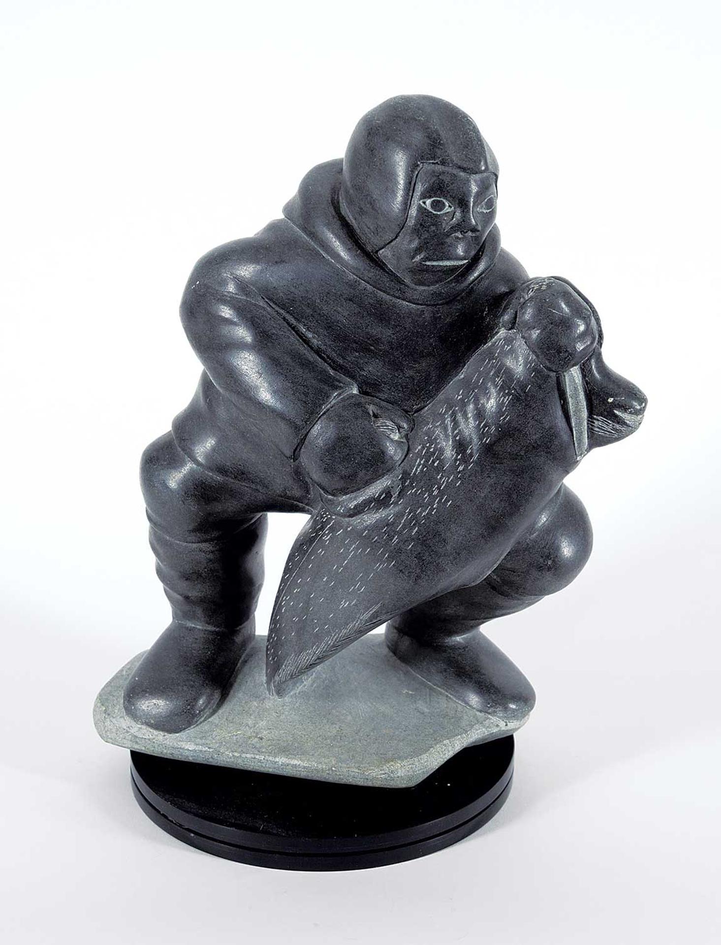 Nalookie Quananack - Man and Seal