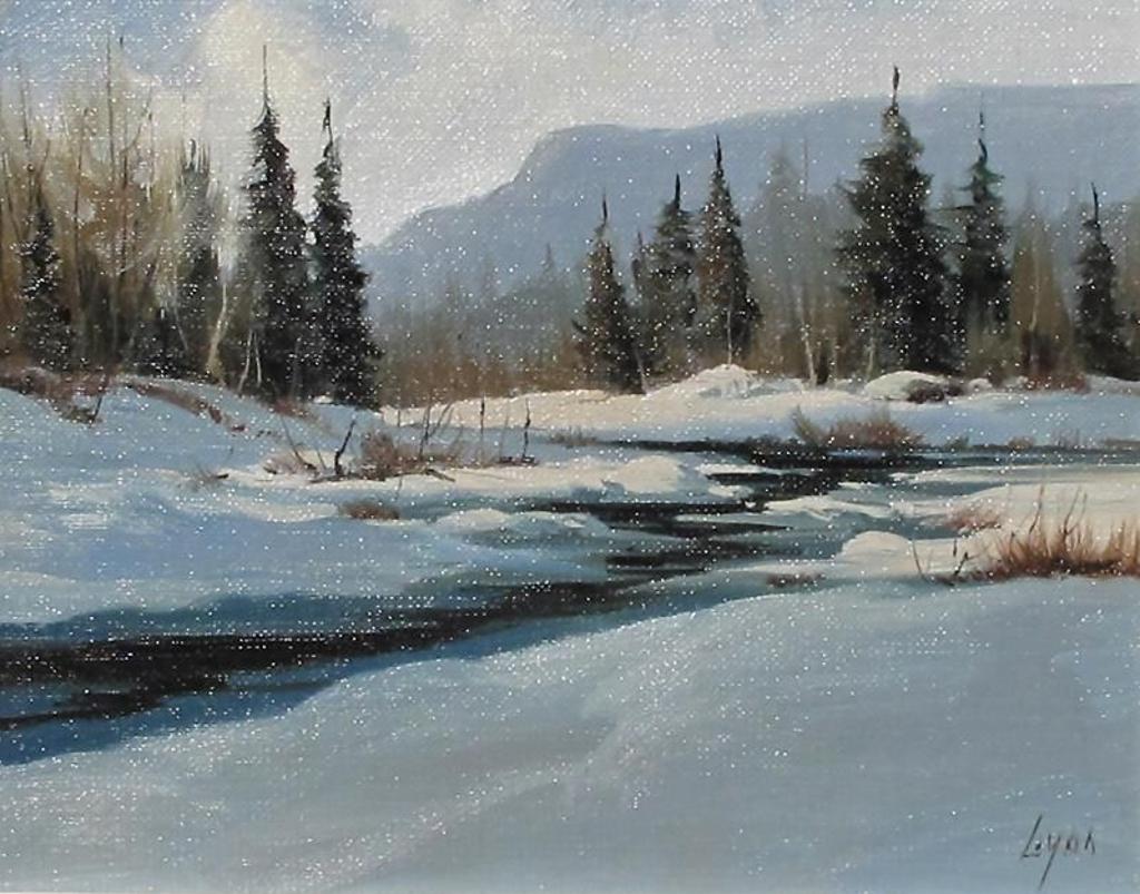 Harold Lloyd Lyon (1930-2020) - Spring I, Westbank, Bc