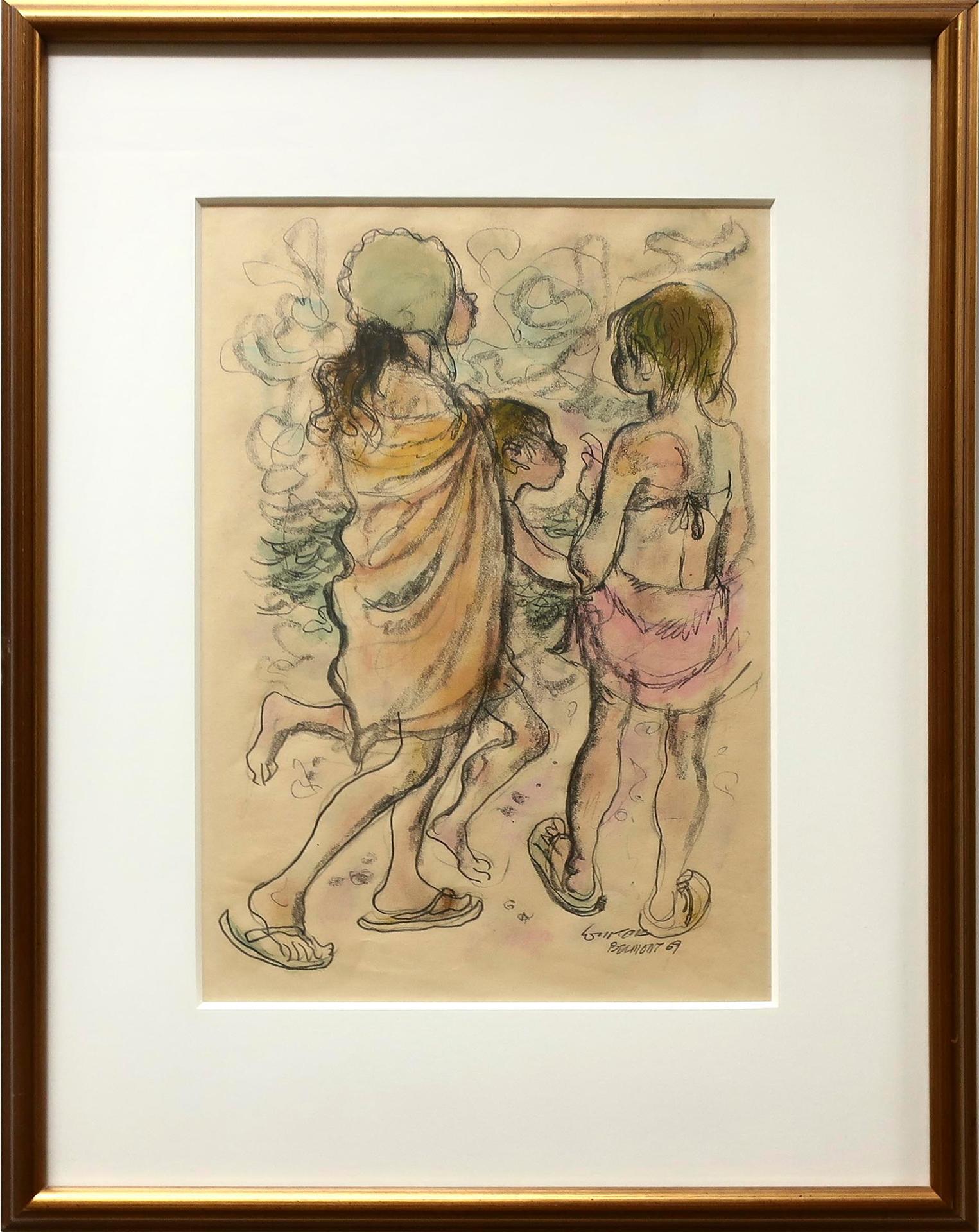 William Arthur Winter (1909-1996) - Young Swimmers