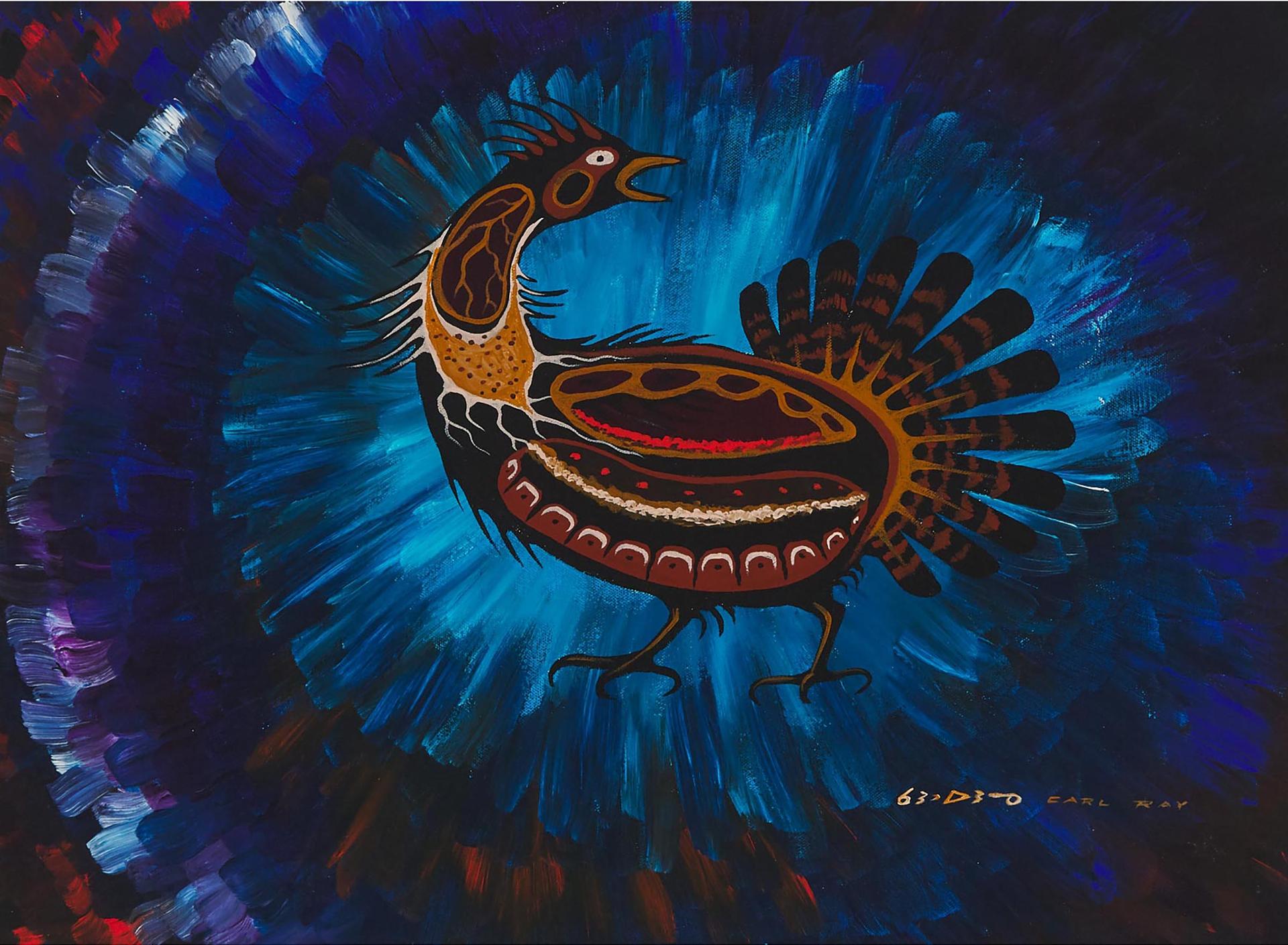 Carl Ray (1942-1978) - Grouse, Circa 1970