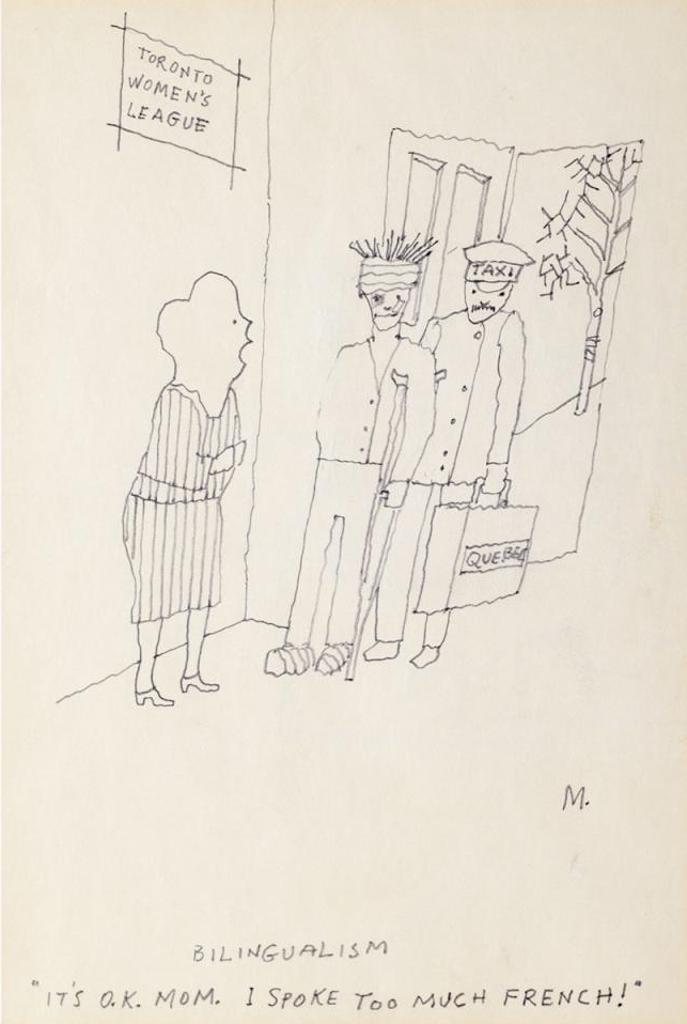 Maxwell Bennett Bates (1906-1980) - Bilingualism