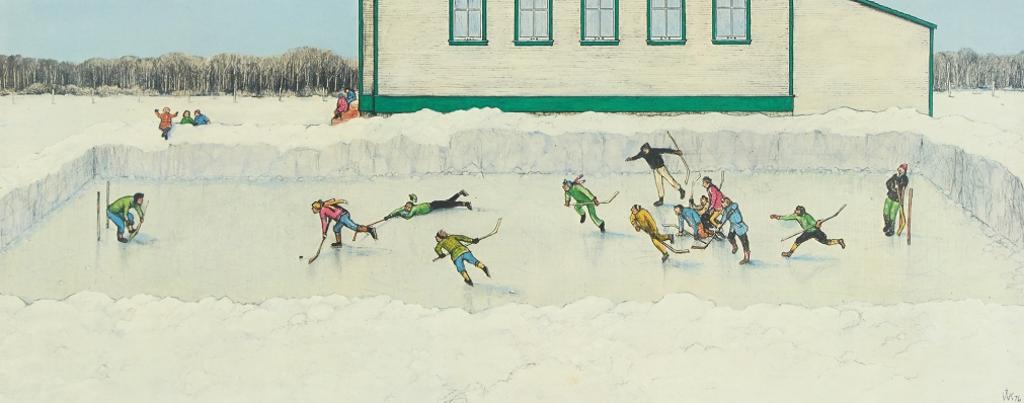 William Kurelek (1927-1977) - Breakaway