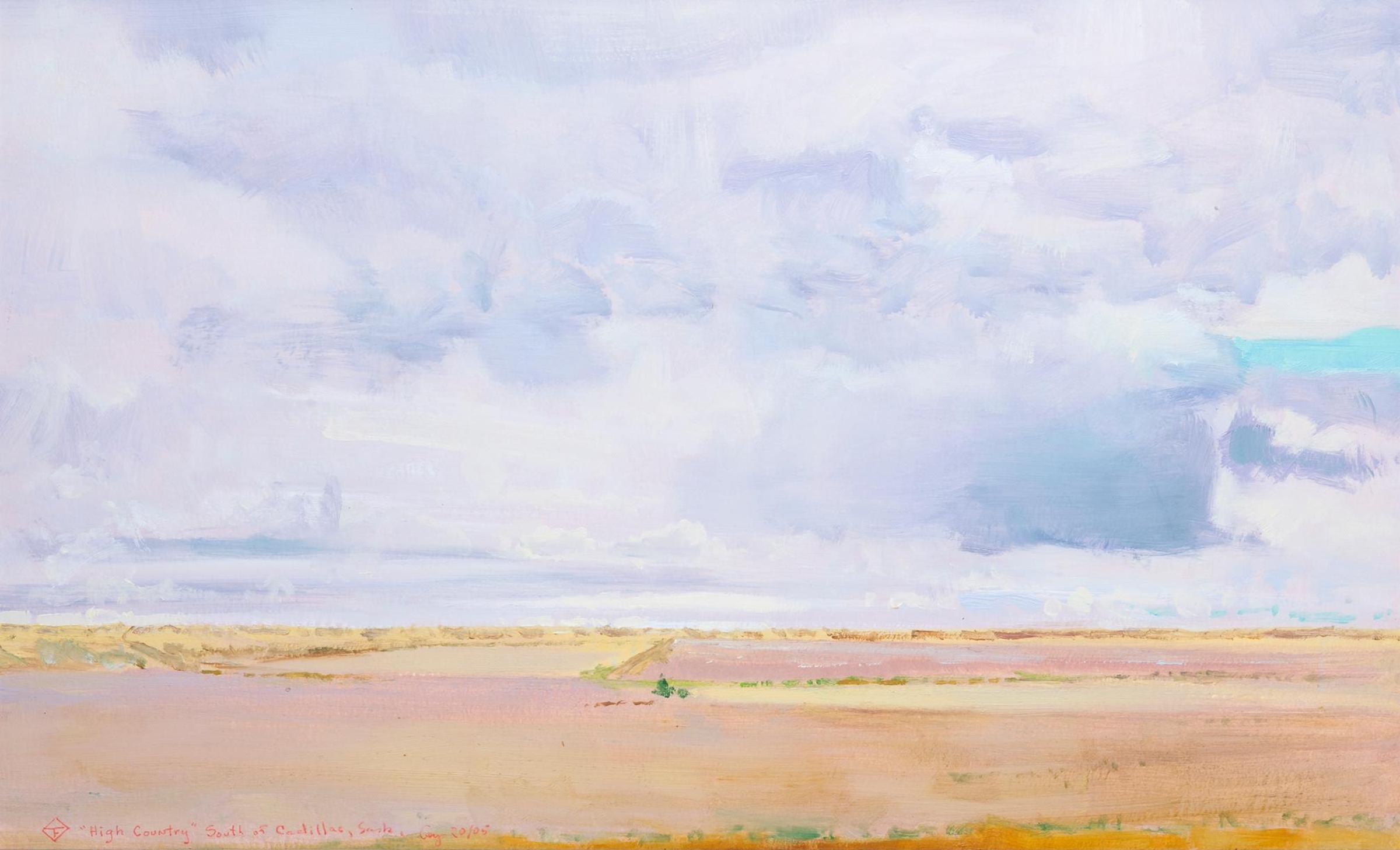 Terry Lynn Fenton (1940) - High Country South of Cadillac, Sask