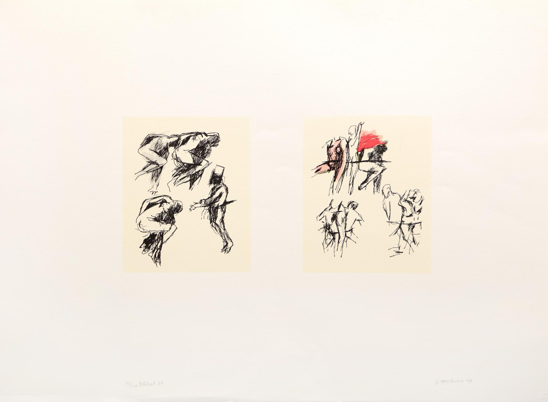 Betty Roodish Goodwin (1923-2008) - Notebook '87, 1999