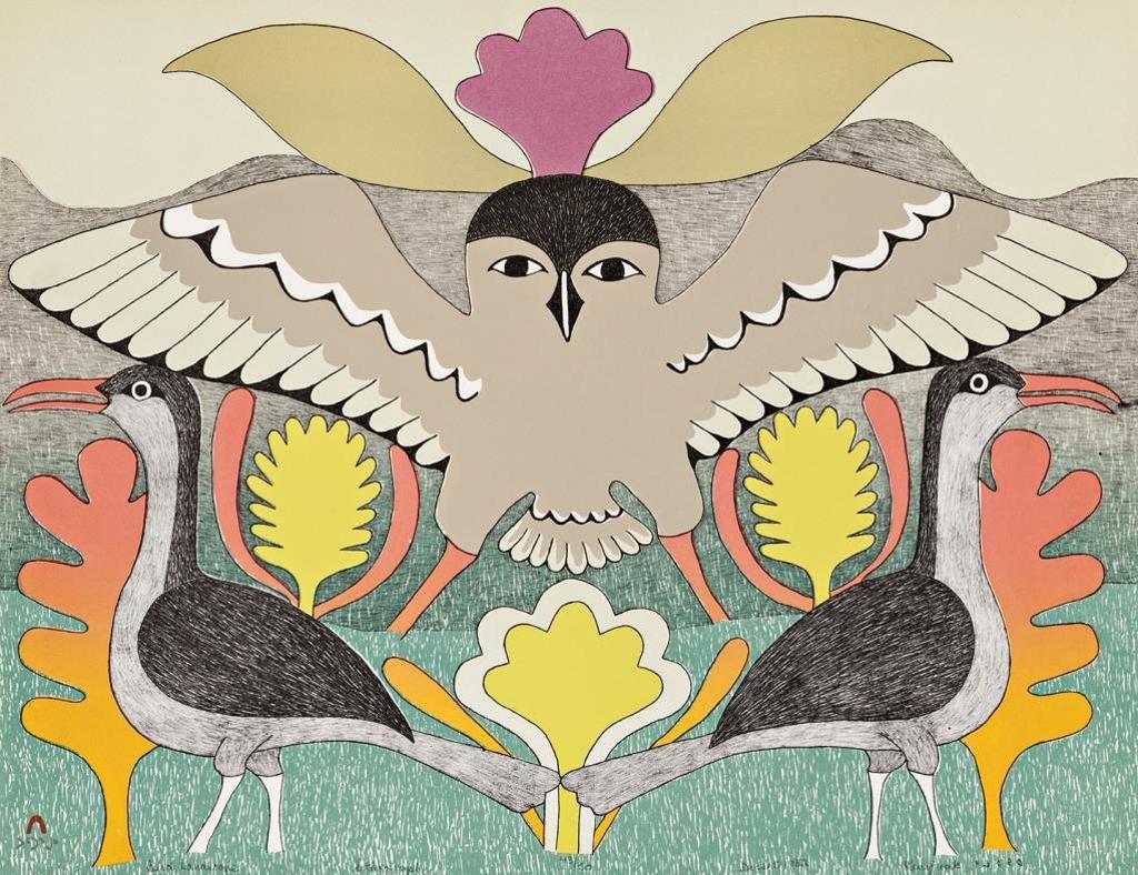 Kenojuak Ashevak (1927-2013) - Albrecht Collection; Galerie Vincent