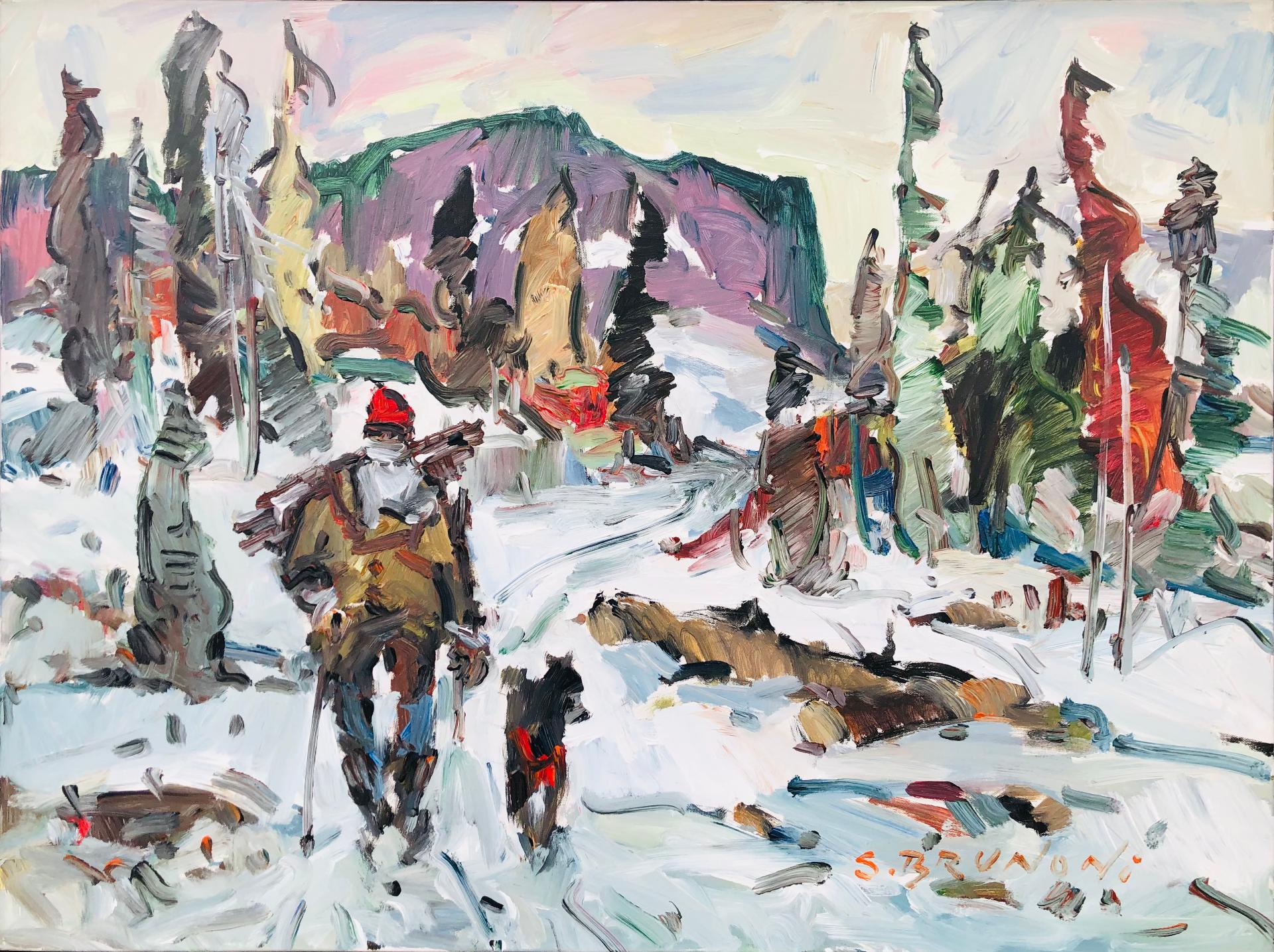 Serge Brunoni (1938-2020) - L'action divine, N.D.