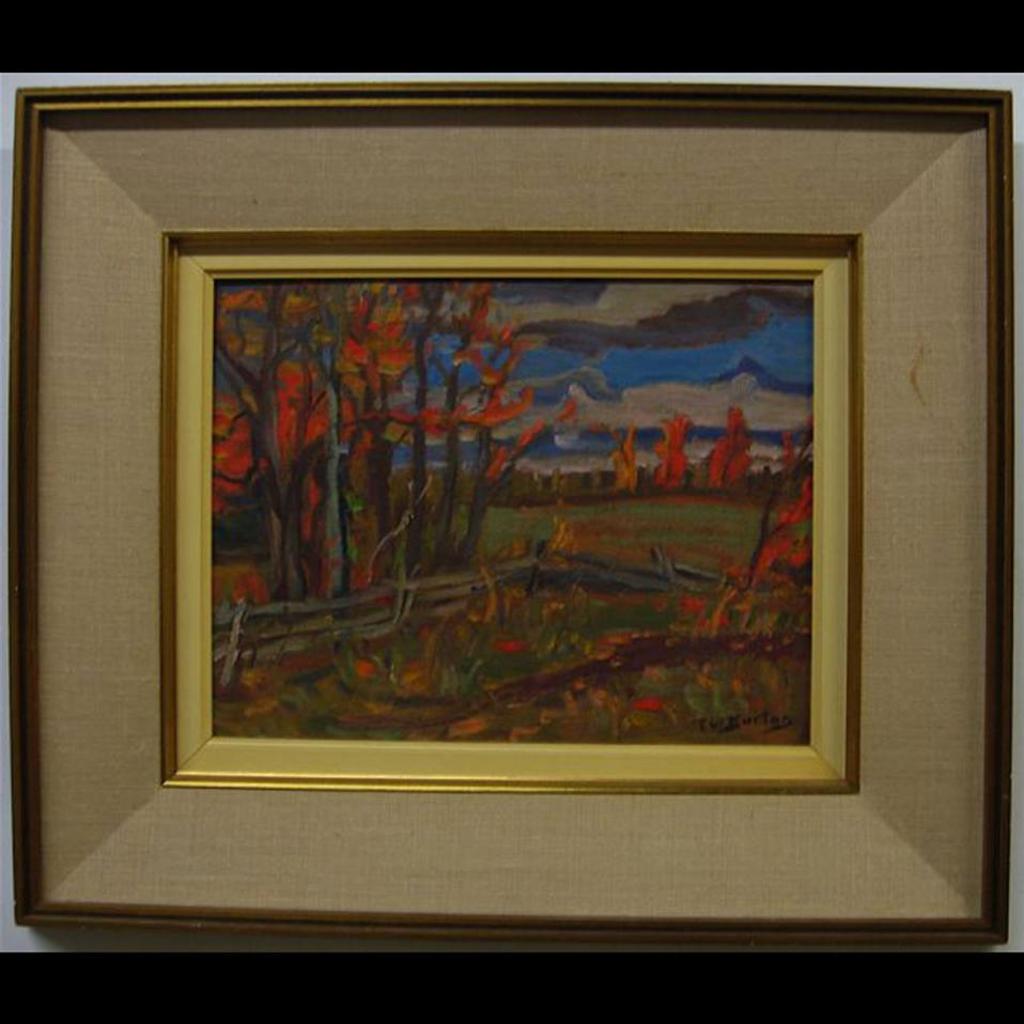 Ralph Wallace Burton (1905-1983) - Autumn Near Prospect, Ont. 1973