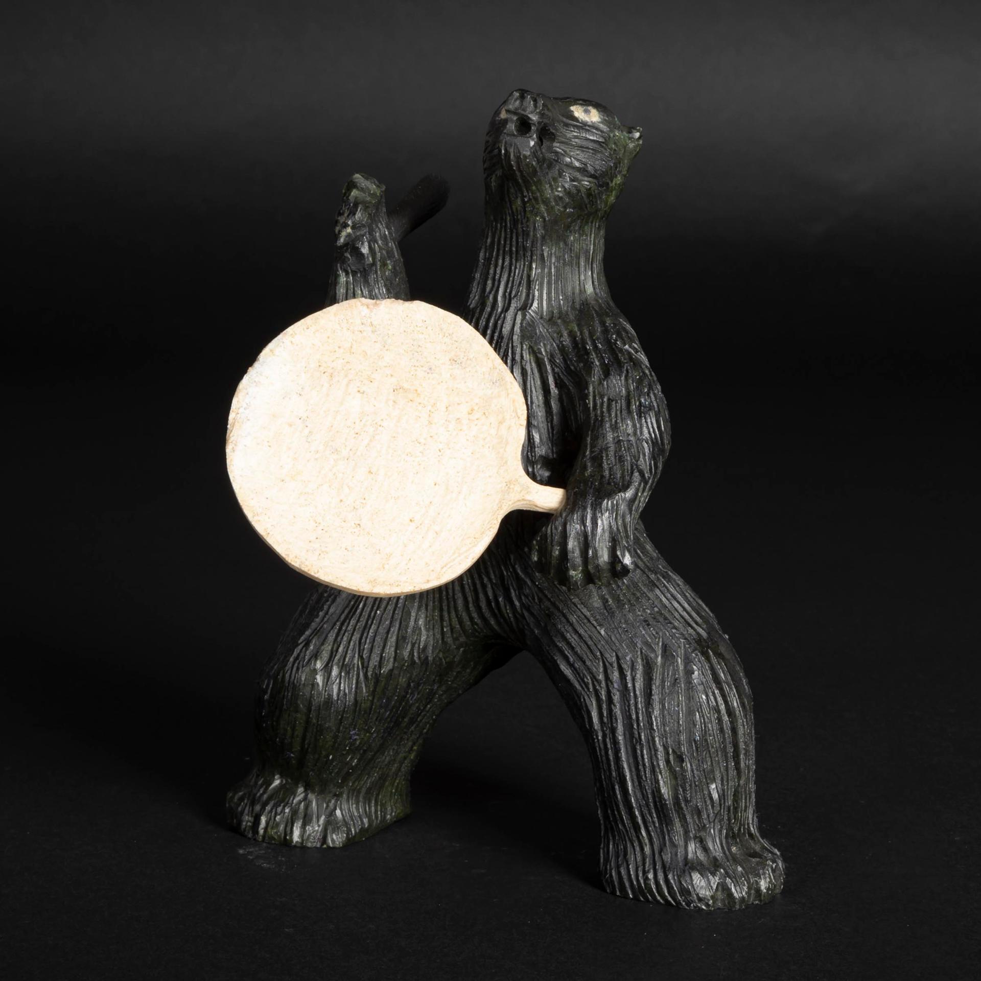 Louis Mikkituq - Drumming Bear