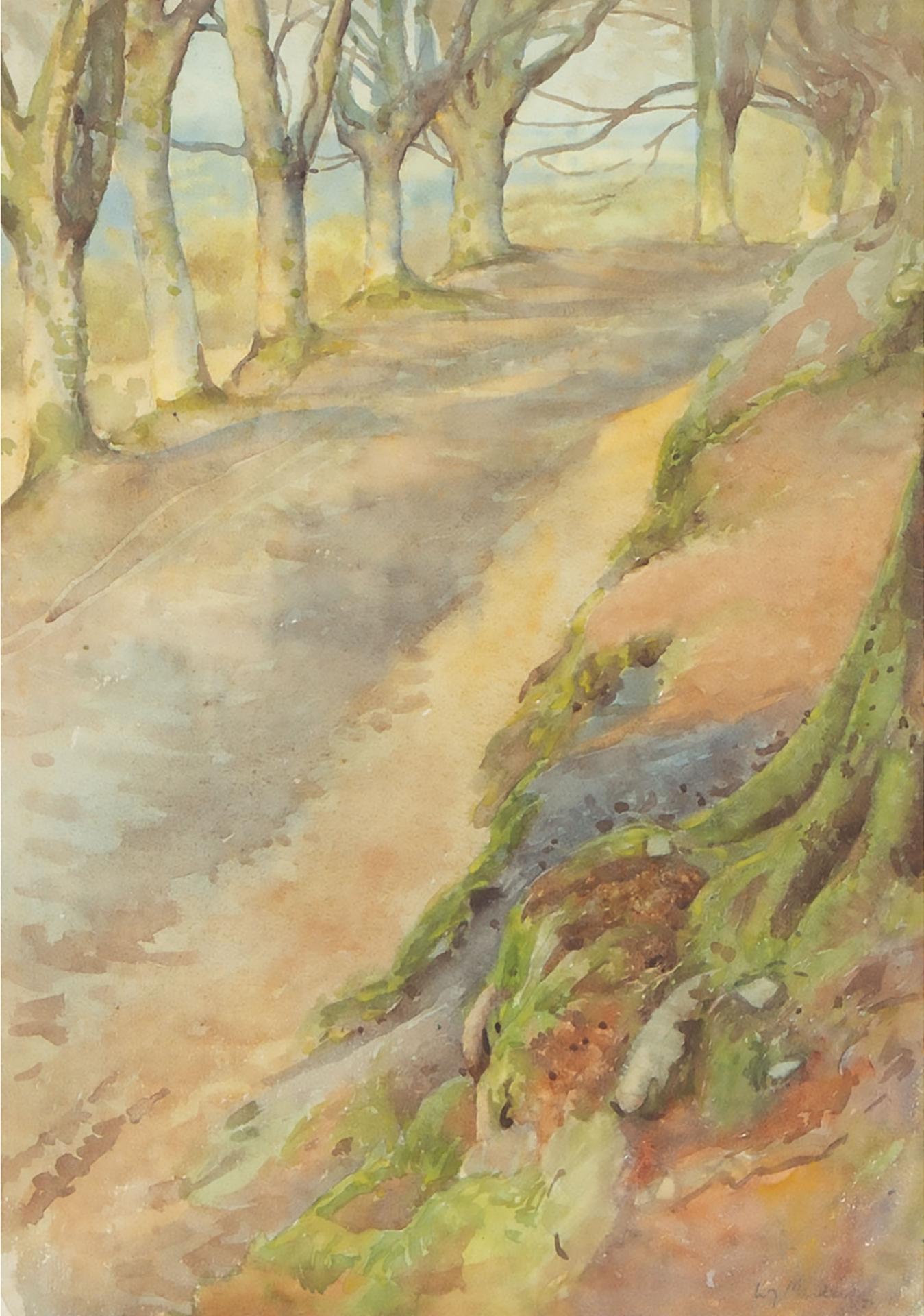Walter Joseph (W.J.) Phillips (1884-1963) - Beech Walk, Gittisham, Devon