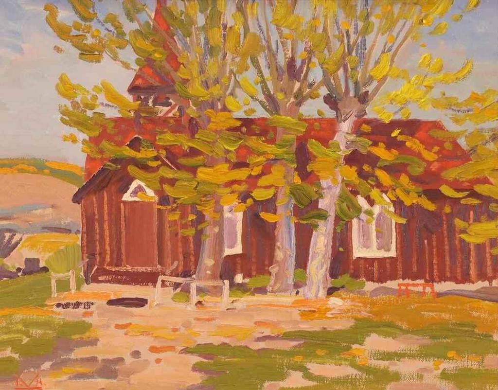 Illingworth Holey (Buck) Kerr (1905-1989) - Millarville Anglican Church; 1980