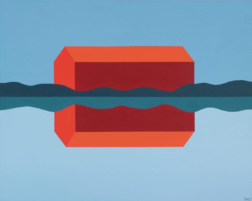 Charles Pachter (1942) - Red Barn Reflected