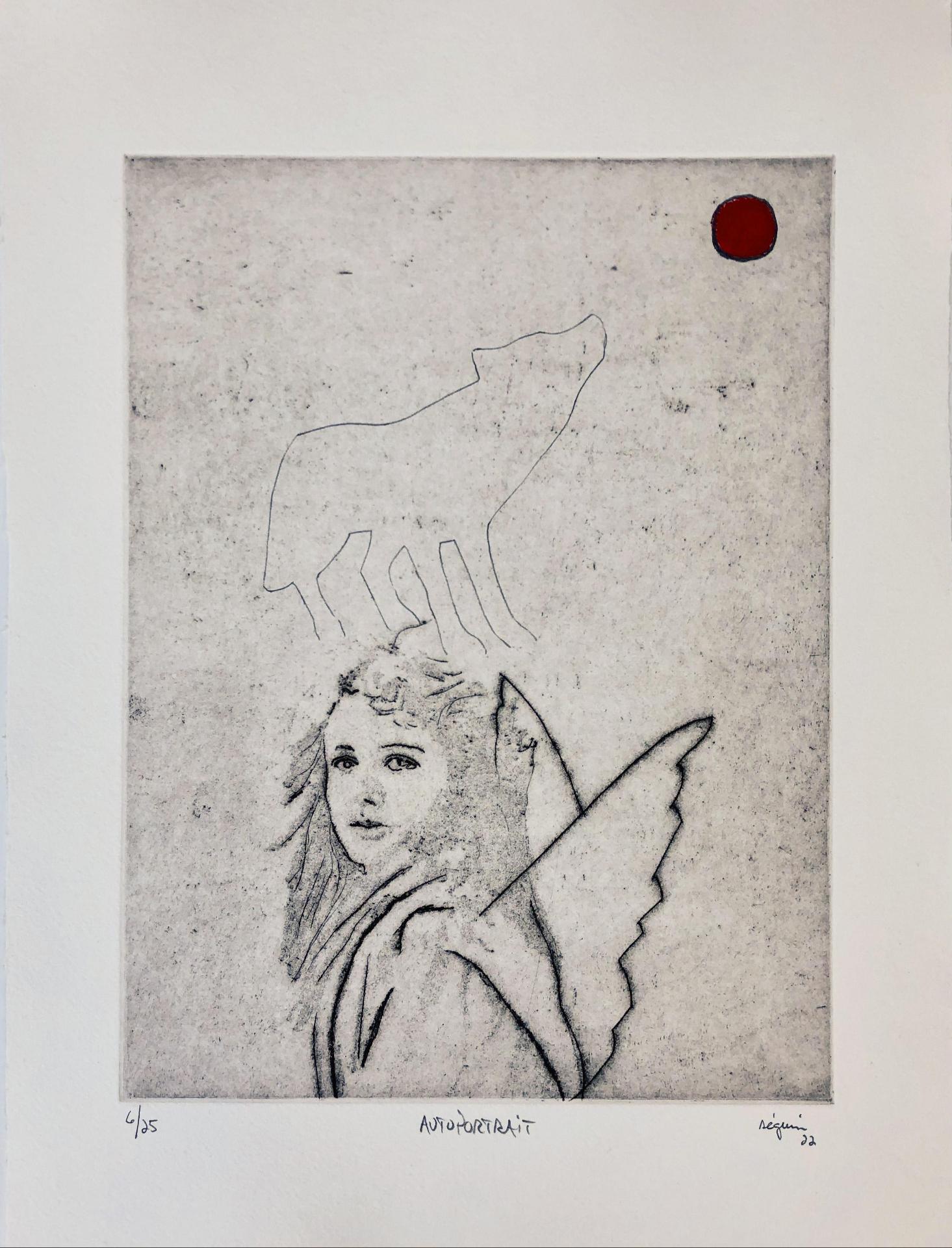 Marc Séguin (1970) - Autoportrait, 2022