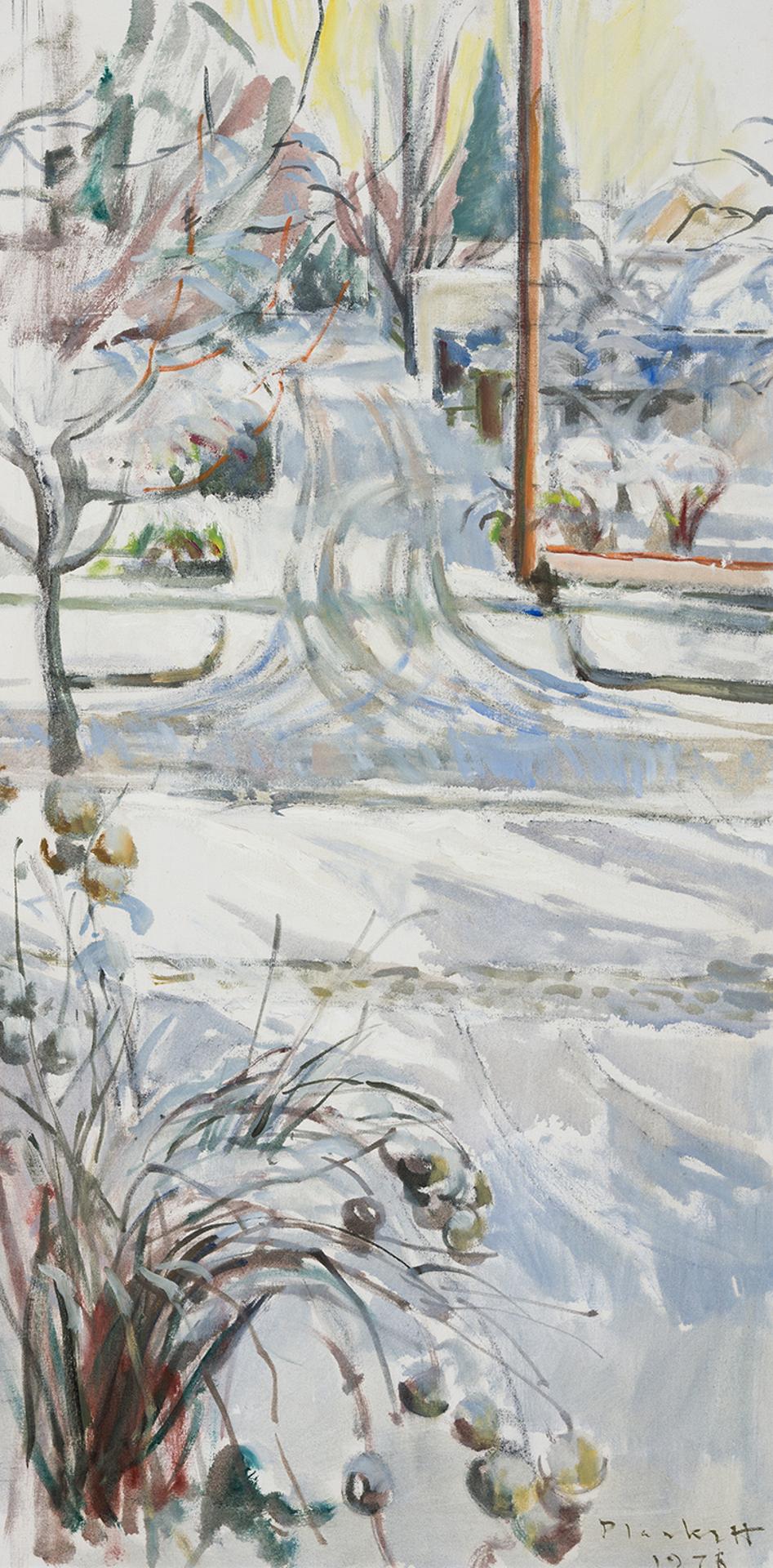 Joseph (Joe) Francis Plaskett (1918-2014) - Winter Road