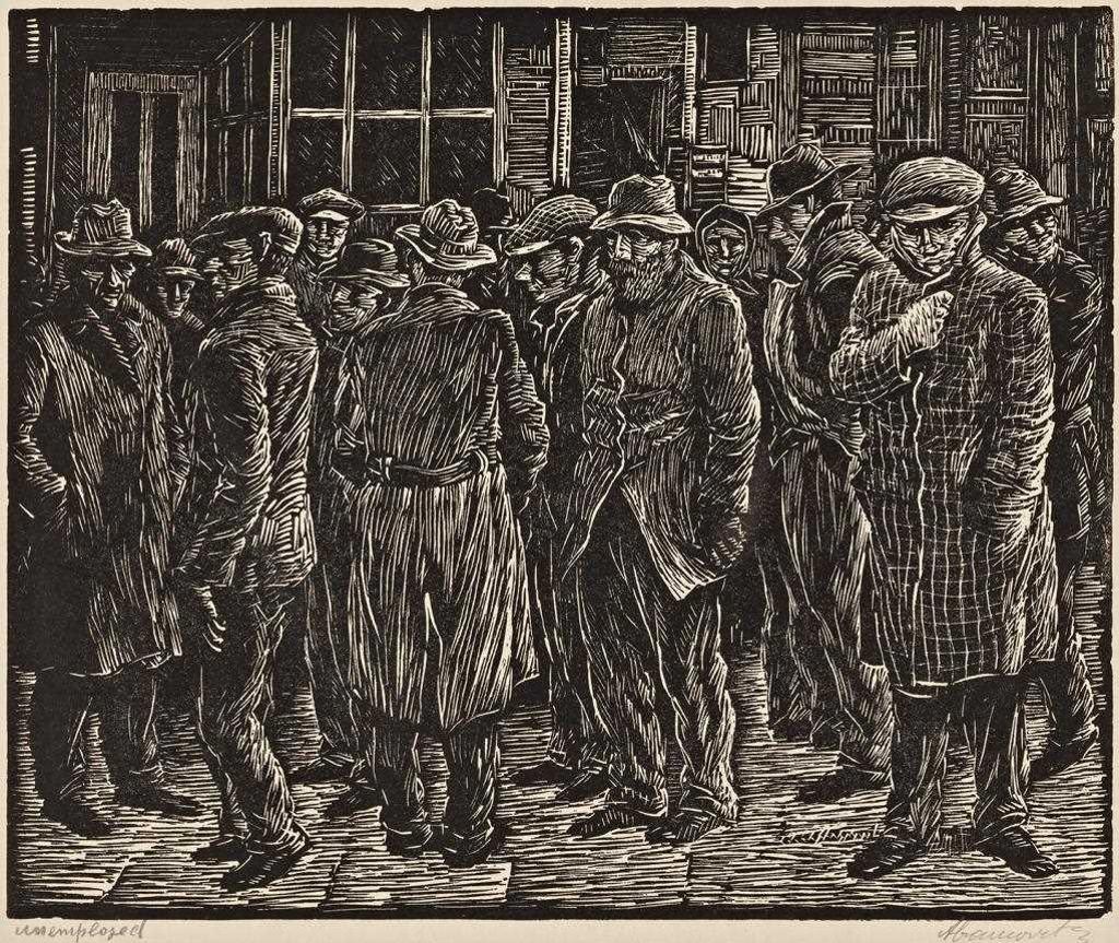 Abraham Abromovitz (1879-1967) - Unemployed,