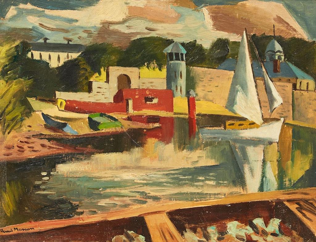 Henri Leopold Masson (1907-1996) - View of Quebec