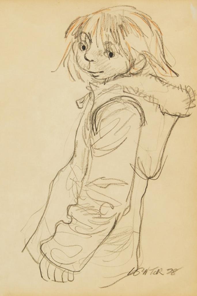 William Arthur Winter (1909-1996) - Child in a Parka
