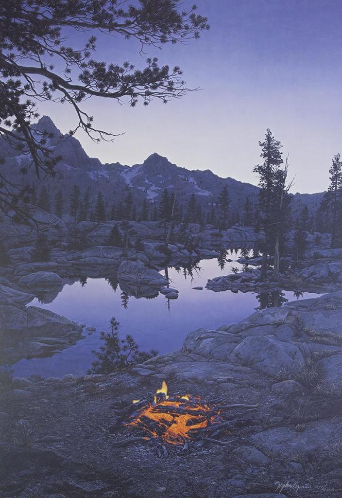 Stephen Lyman (1962-1996) - Embers at Dawn