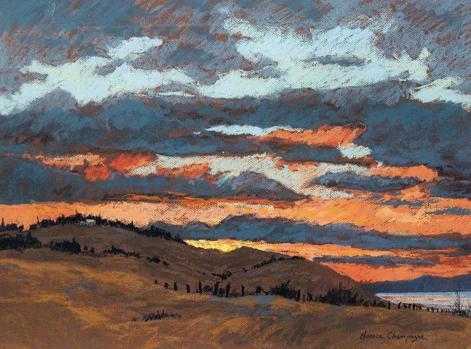 Horace Champagne (1937) - Untitled - A Beautiful Sunset