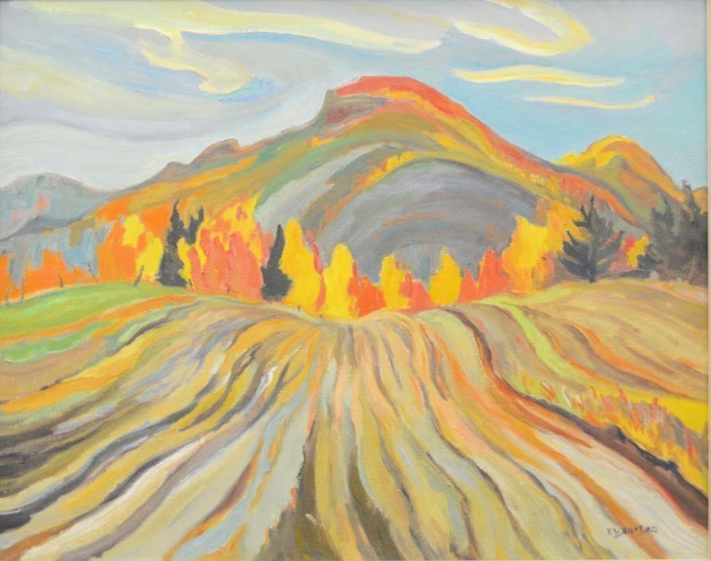 Ralph Wallace Burton (1905-1983) - Plowed field near Ripon, Quebec