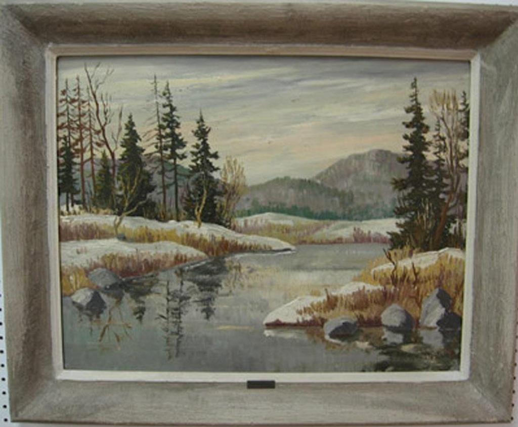 Raymond R. Picard (1925-2009) - Winter Scene