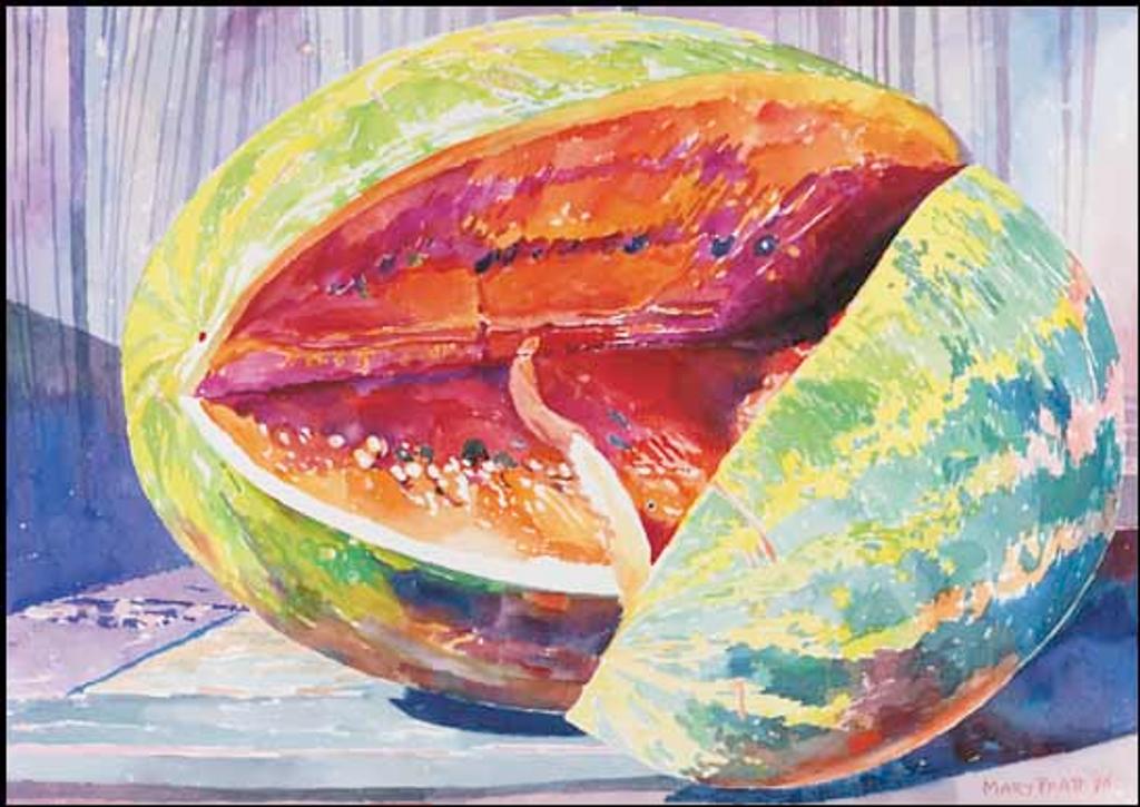Mary Frances West Pratt (1935-2018) - Cut Watermelon