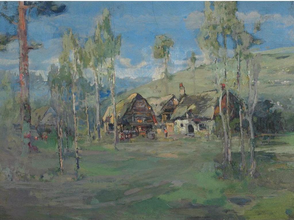 Charles John Collings (1848-1931) - Farm Buildings