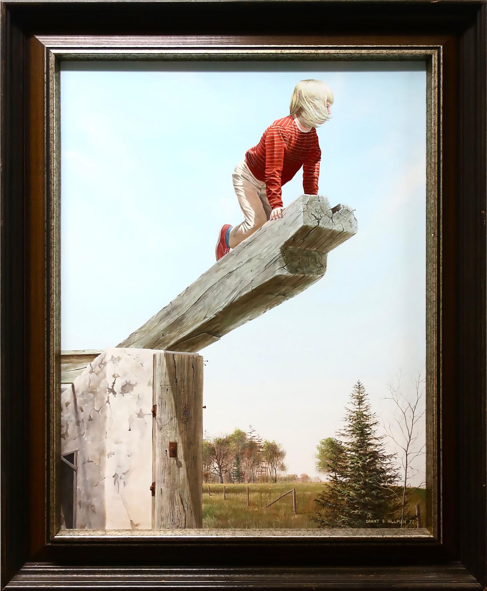 Grant Bourne Hillman (1935-2004) - Untitled (The Lookout Ledge)