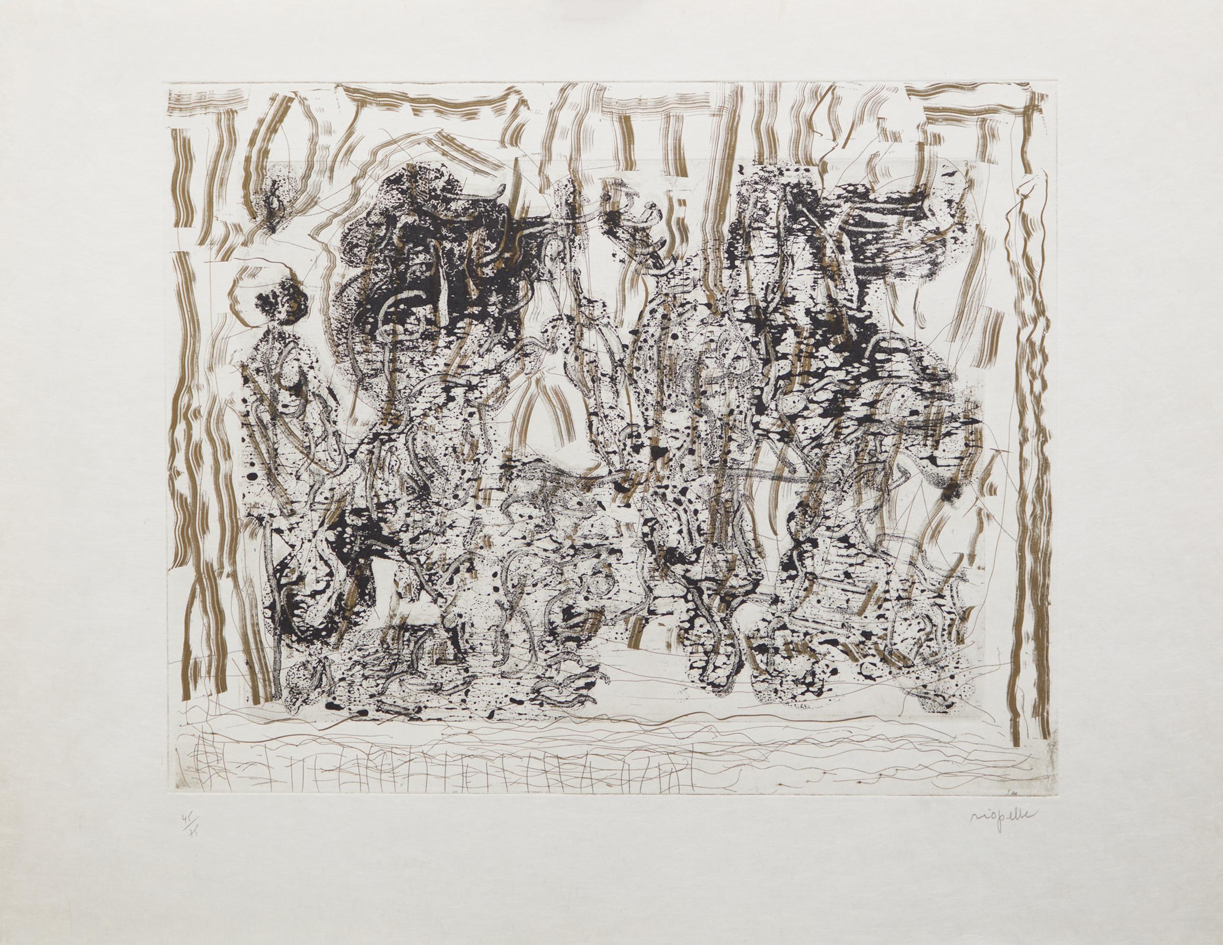 Jean-Paul Riopelle (1923-2002) - Autres mouches nº 1, 1985
