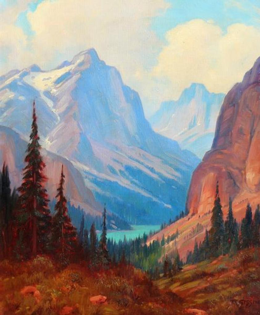 Roland Gissing (1895-1967) - Above Lake Louise