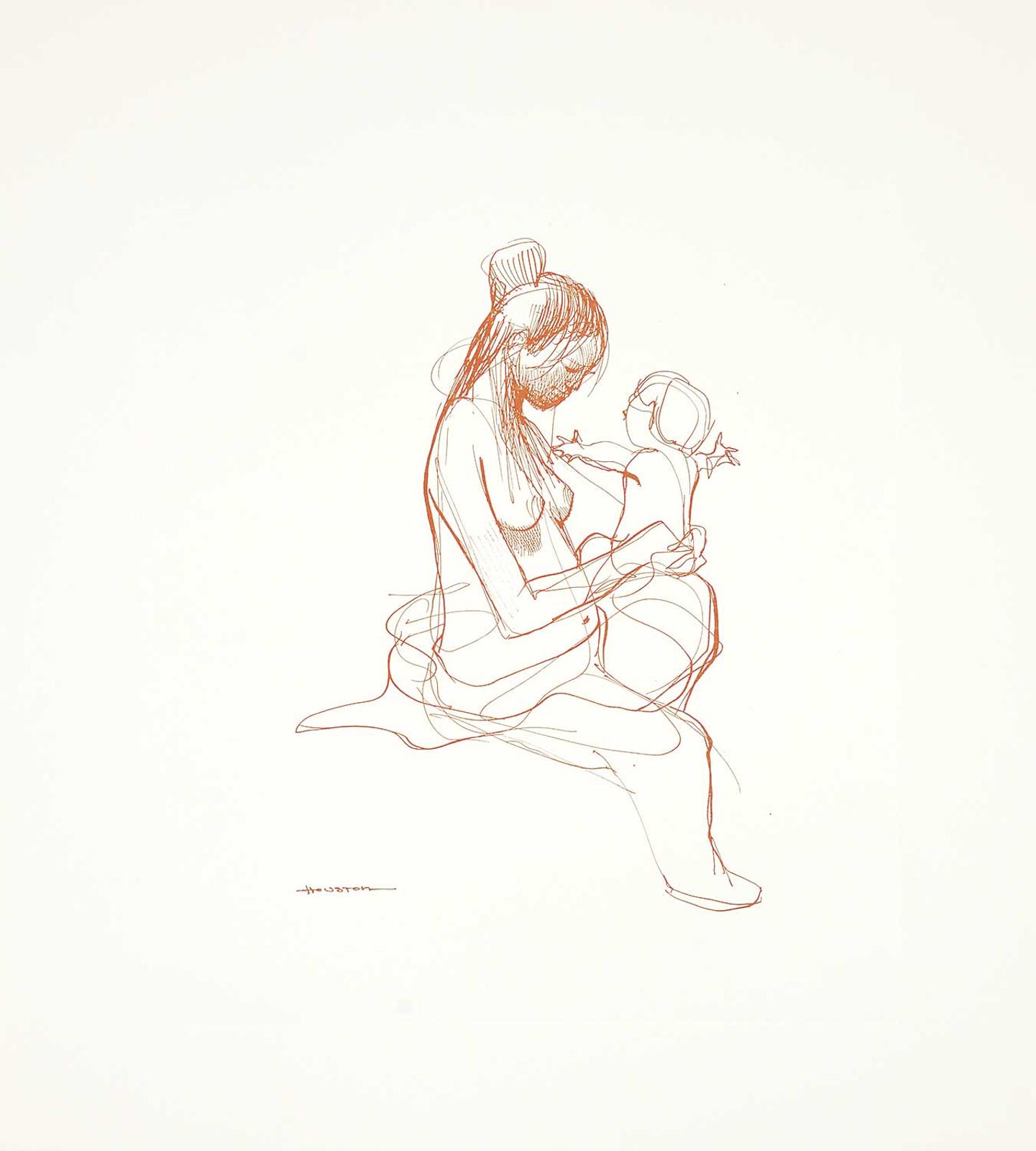 James Archibald Houston (1921-2005) - Alya and Child
