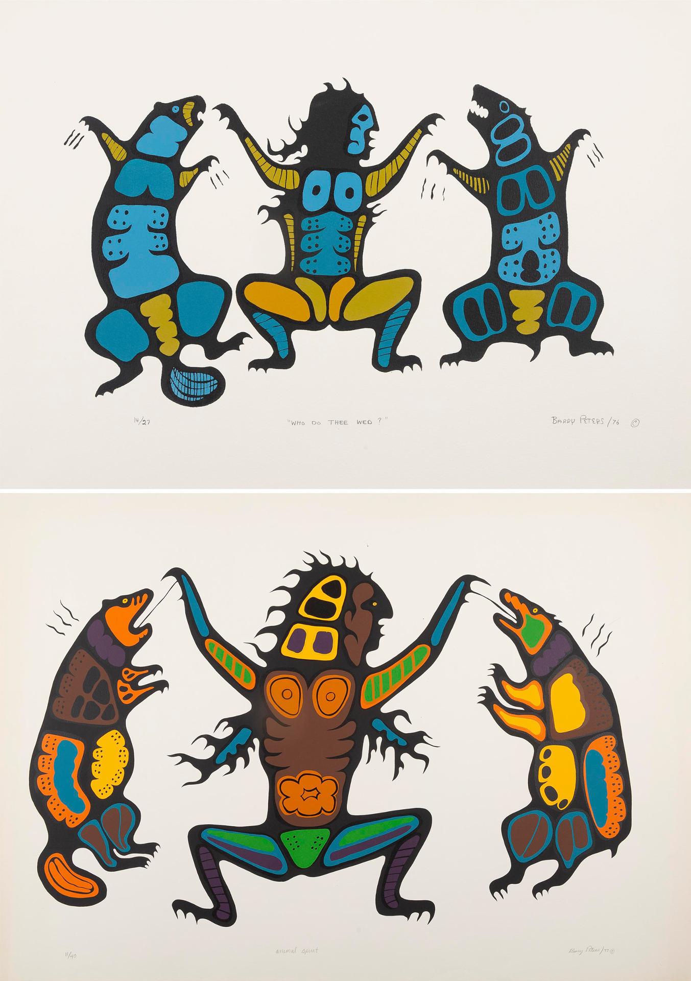 Barry Peters (1958) - Who Do Thee Wed (1976), Animal Spirit (1977)