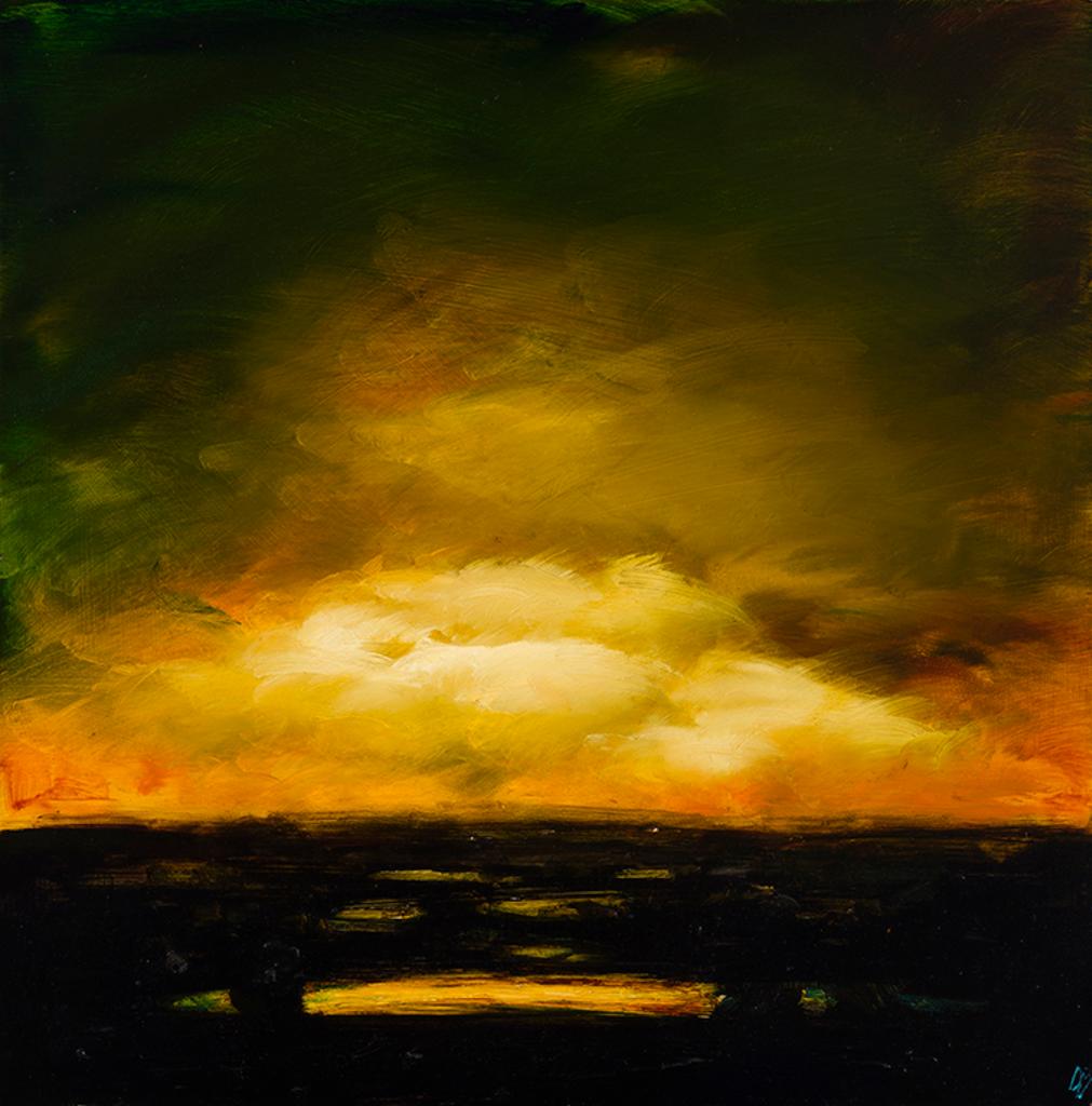 David Charles Bierk (1944-2002) - Earth and Sky Study #5