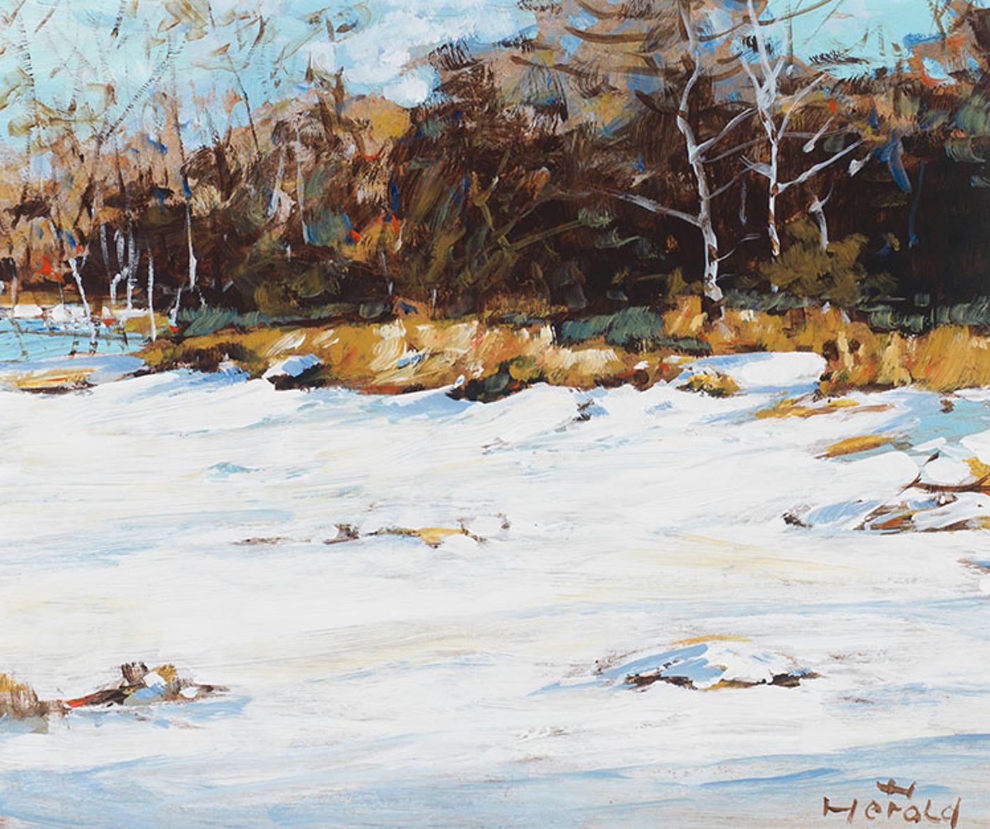 Hans Herold (1925-2011) - Winter Landscape
