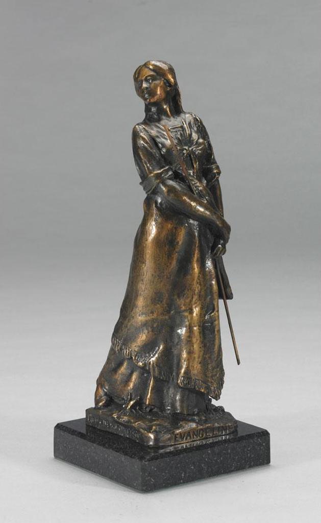 Louis-Philippe Hébert (1850-1917) - Evangeline Pleurant Le Pays Perdu