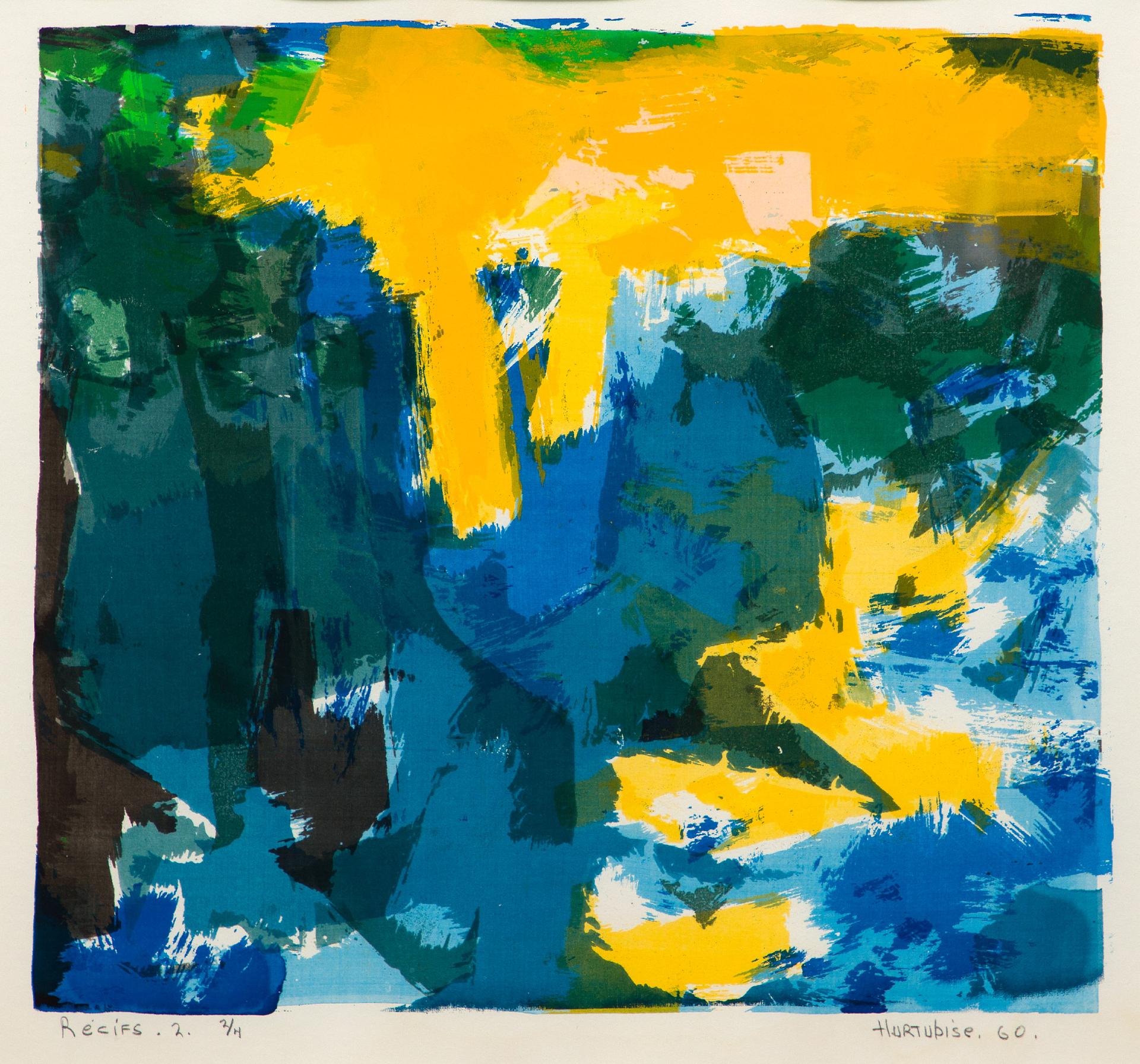 Jacques Hurtubise (1939-2014) - Récifs 2, 1960