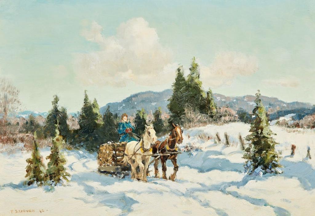 Frederick Simpson Coburn (1871-1960) - Sunny Day in the Laurentians