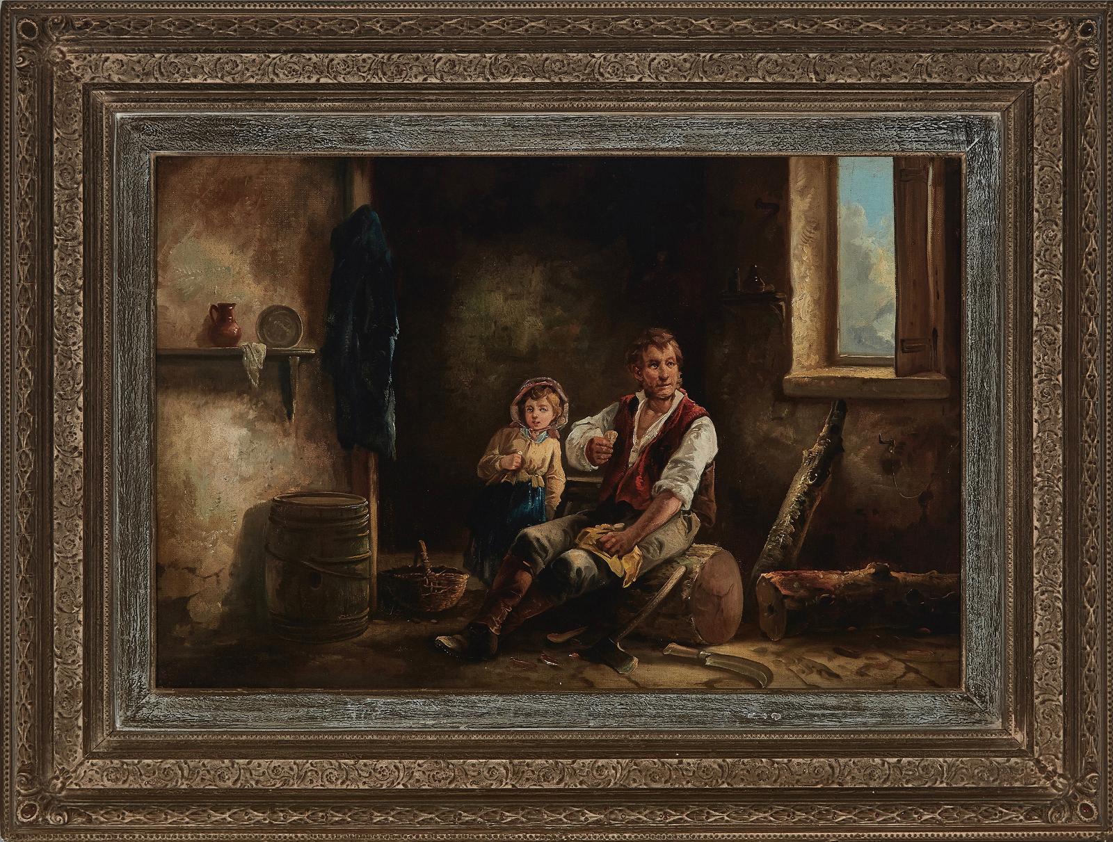John Barker (1811-1886) - The Woodcrofter