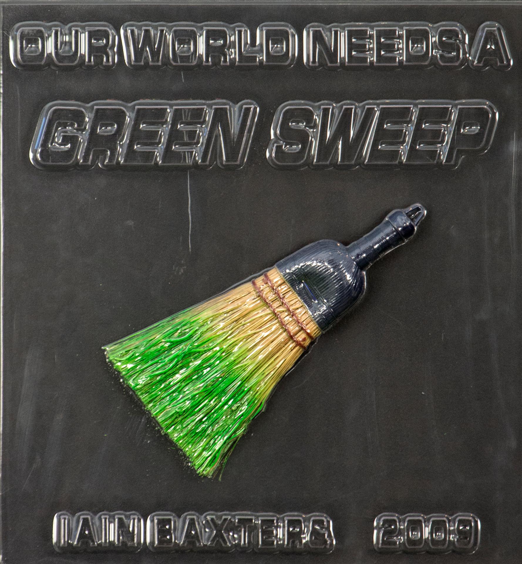 Iain Baxter (1936) - Our World Needs A Green Sweep, 2009