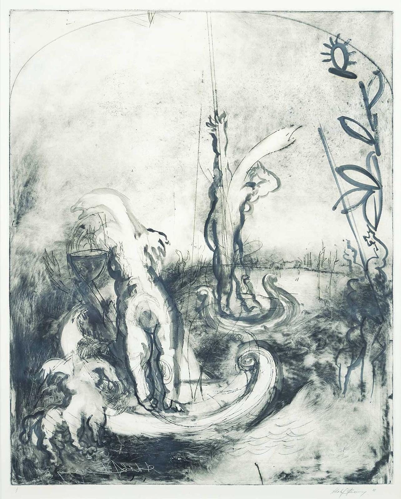 Adolf Benca - Untitled - Sirens of the Blue Danube #1/1
