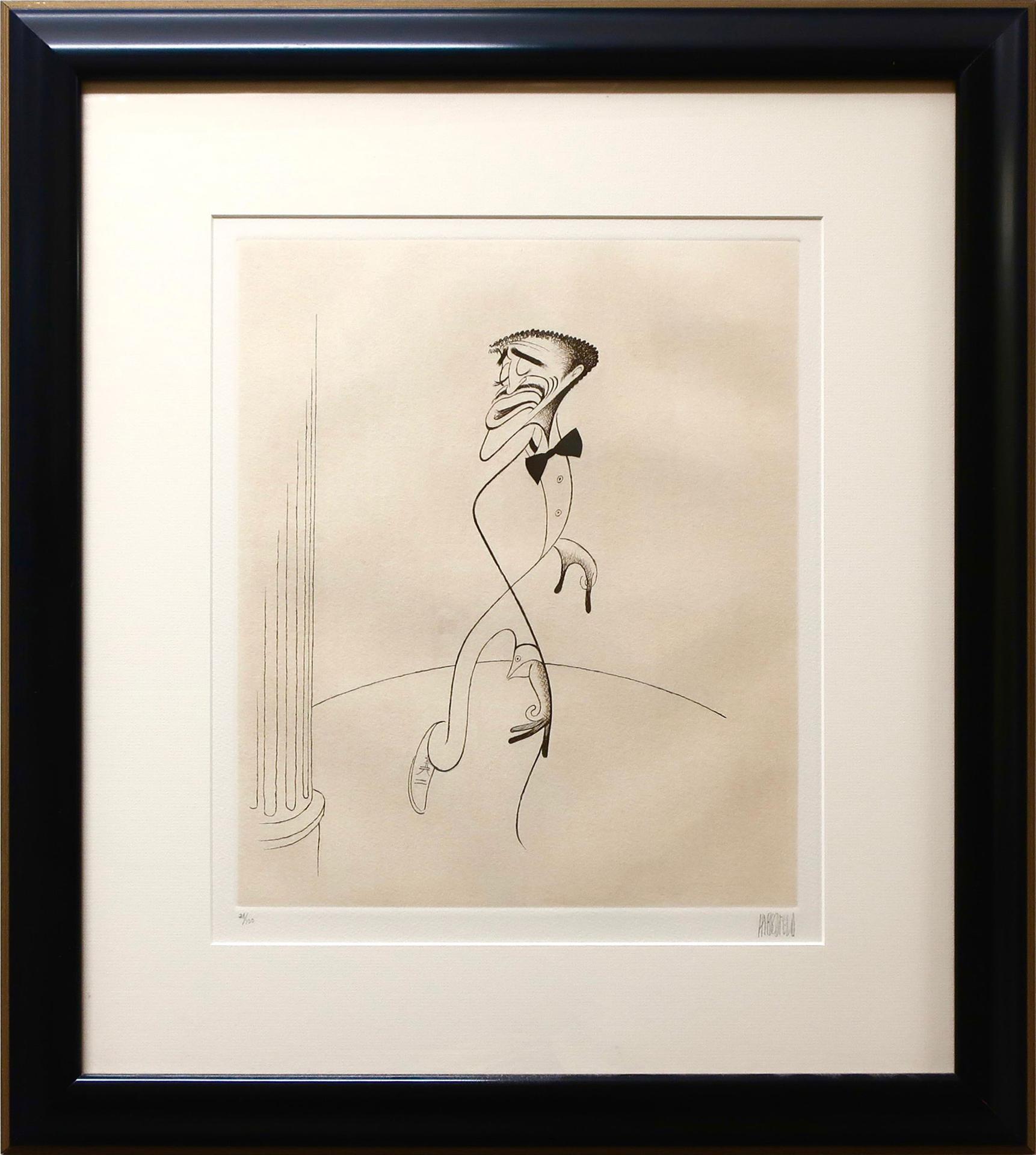 Albert (Al) Hirschfeld - Sammy Davis Jr. (Sammy On Stage)