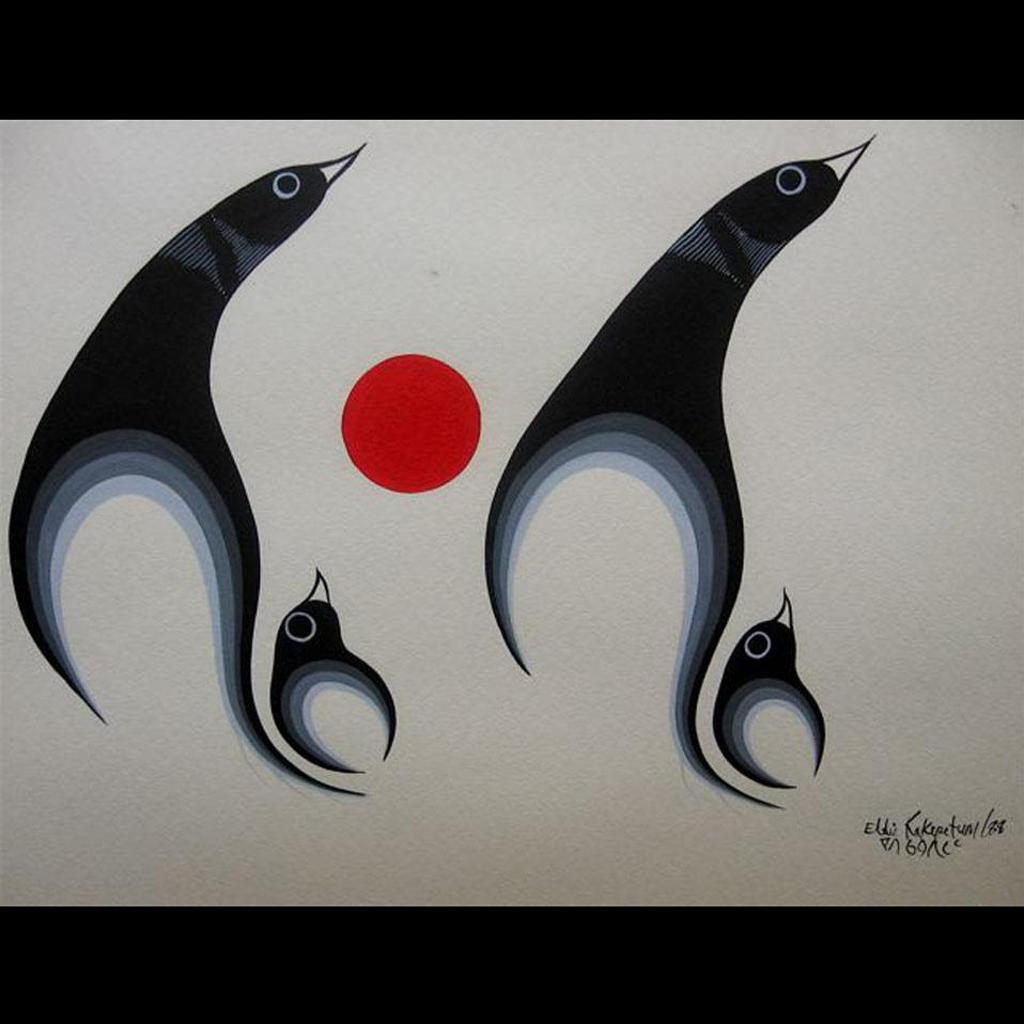 Eddie Kakepetum (1954) - Bird Families