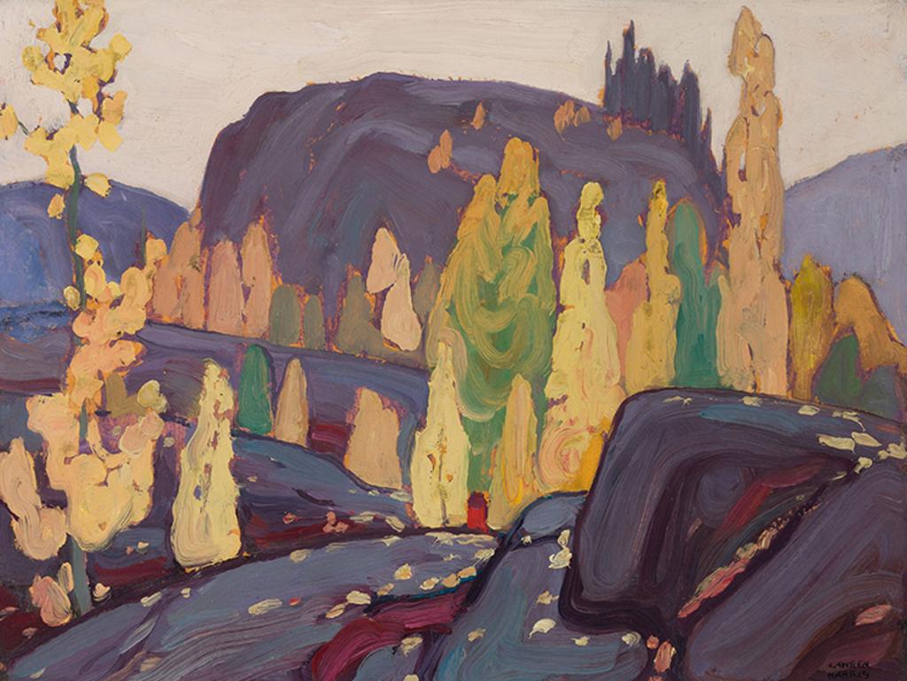Lawren Stewart Harris (1885-1970) - Birch Bushes
