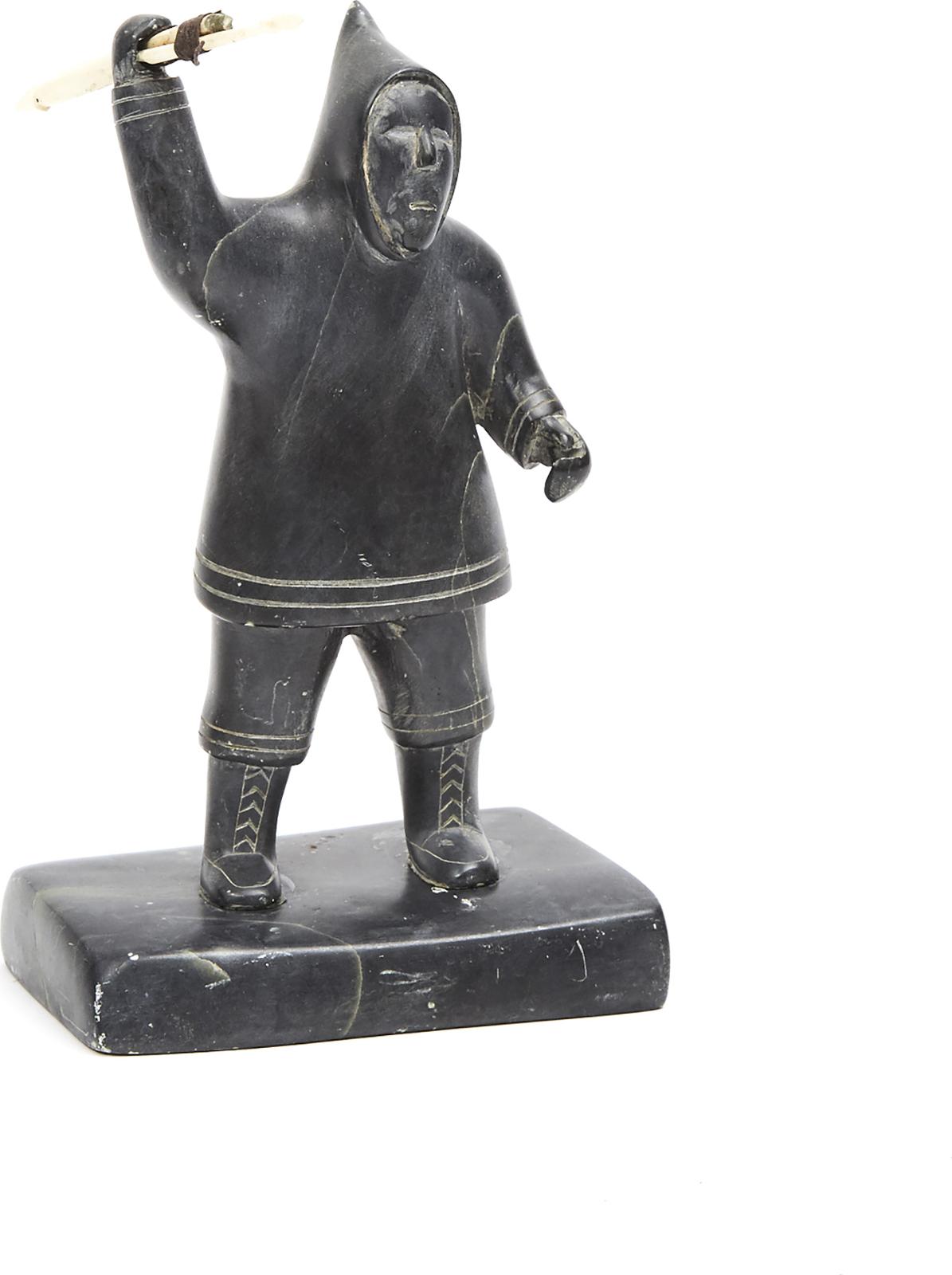 Ipeelee Uniukshagak (1932) - Hunter Throwing Spear