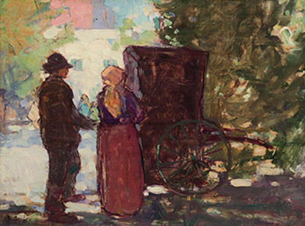 Regina Seiden (1897-1991) - At the Market