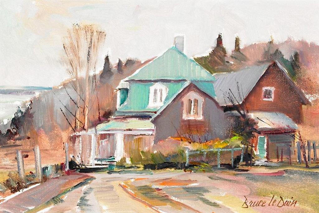 Bruce Le Dain (1928-2000) - Cap-Aux-Oies, Charlevoix, Que.