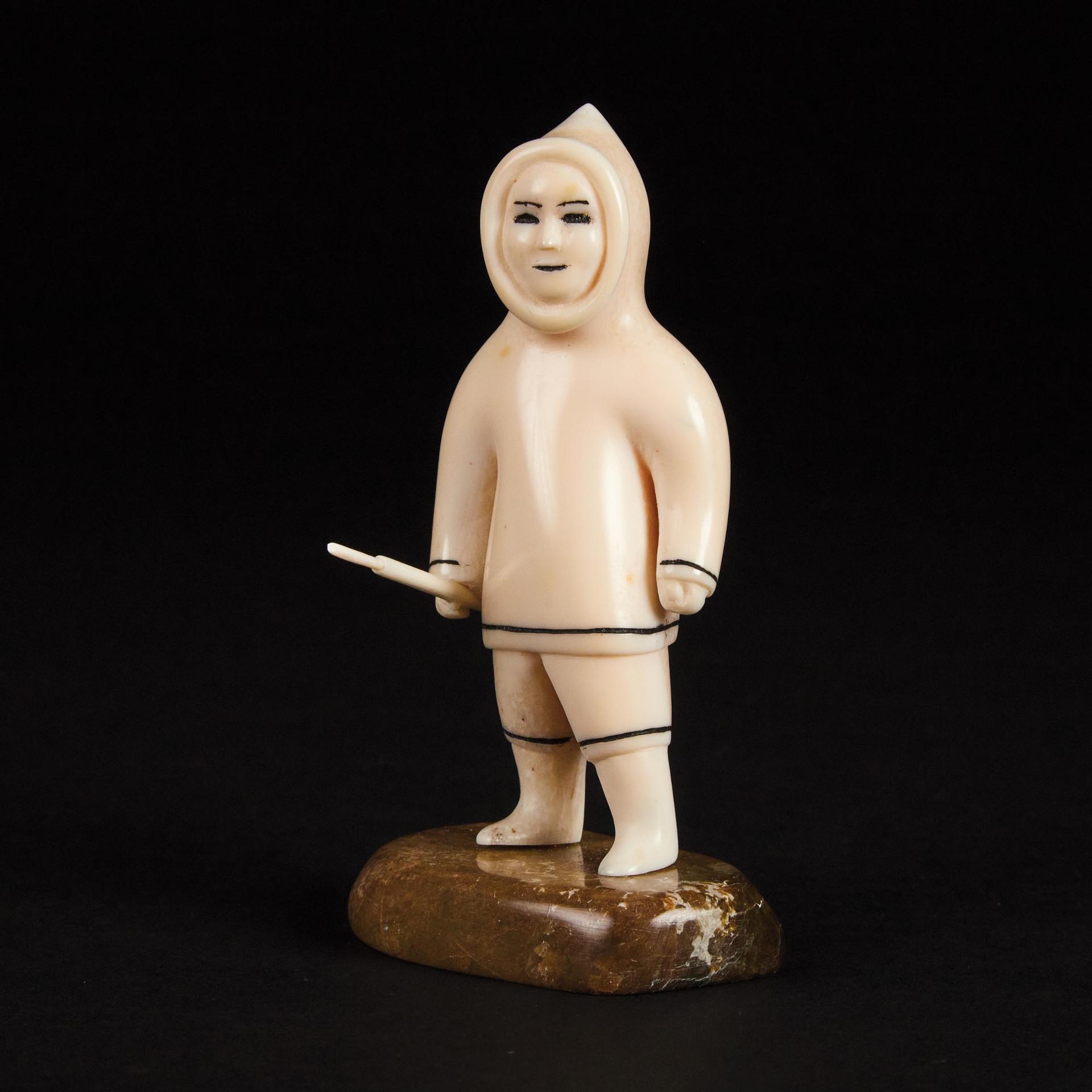 Sheokjuk Oqutaq (1920-1982) - Hunter, Circa 1949