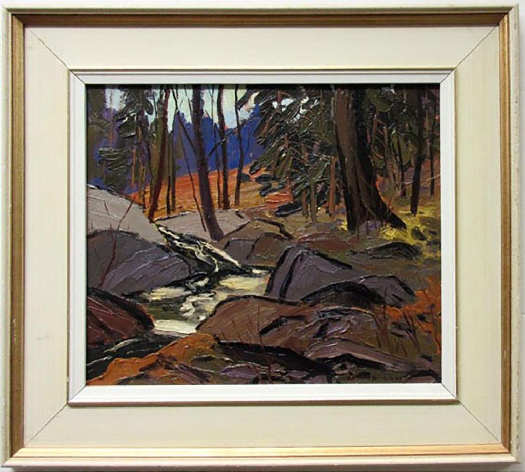Arthur George Lloy (1929-1986) - Rocks And Brook