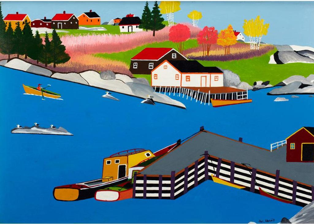 Joe Norris (1925-1996) - Docked At The Wharf